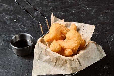 Креветки в панировке