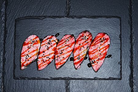 Мидии запечённые 