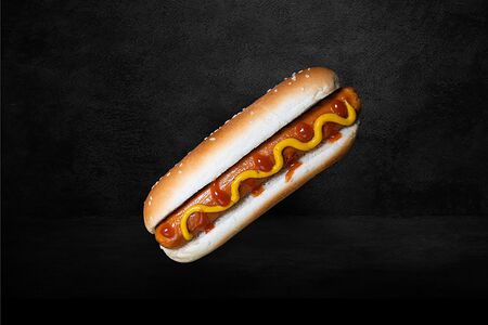 Хот-дог с куриной сосиской стандарт