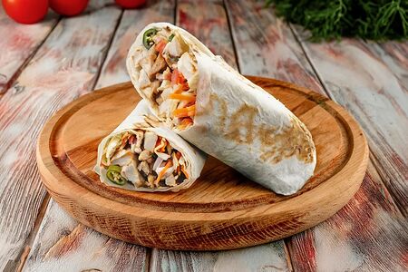 Шаверма мексиканканская в лаваше 