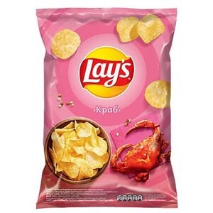 Чипсы Lays краб