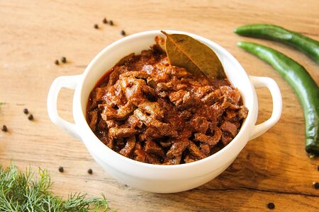 Свинина в соусе демиглас