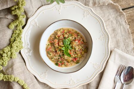 Мелидзано салато