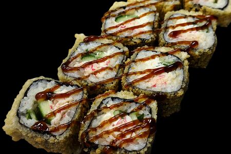 Жареный ролл Кани фурай