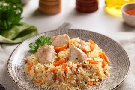 Плов с курицей