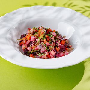 Винегрет с селёдкой