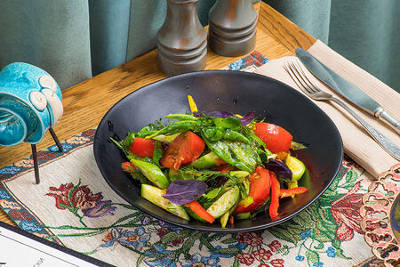 Домашний овощной салат