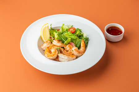 Креветки на гриле