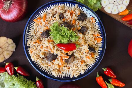 Плов Узбекский с говядиной