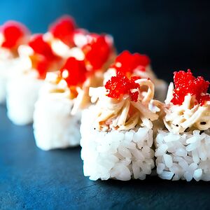 Холодный ролл со снежным крабом