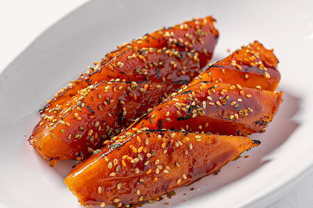 Батат на гриле с трюфельным соусом