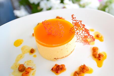 Облепиховый чизкейк