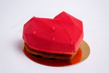 Сердечко клубника-маракуйя