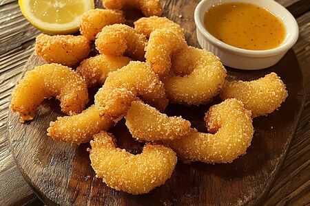 Креветки ваннамей в панировке