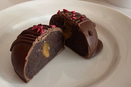 Картошка с карамелью