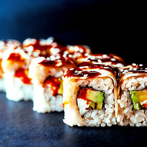 Холодный ролл Нежный с угрем