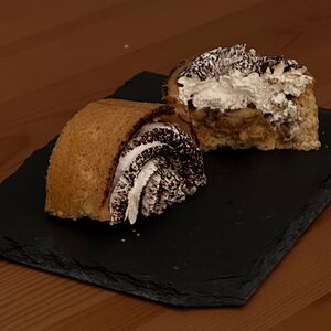 Тарталетка с бананом 