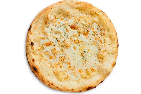 Лепёшка с чесноком и сыром 