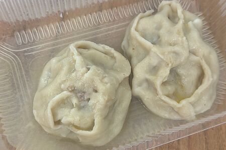 Манты из говядины на мантоварке