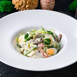 Салат с языком