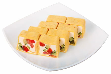 Тортилья с овощами