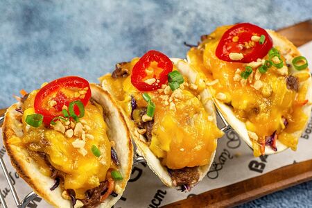 Тако с рваной говядиной