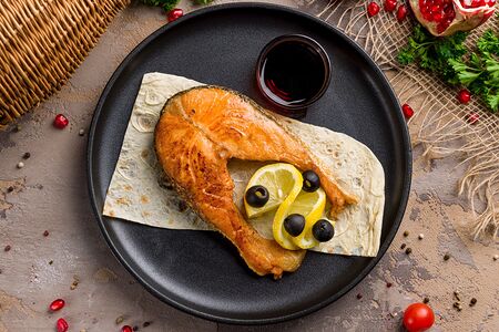 Стейк из семги