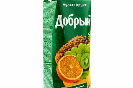 Сок Добрый (мультифрукт) 1 литр