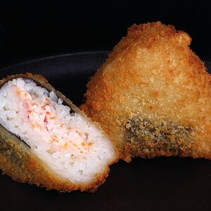 Темпура онигири Краб