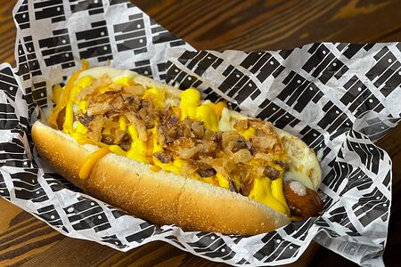 Хот-дог 3 сыра