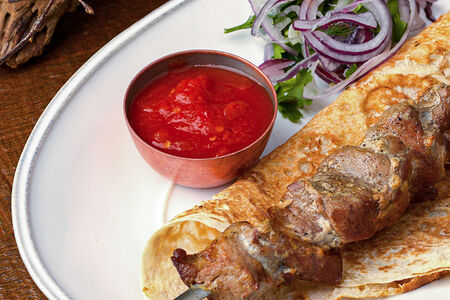 Шашлык из свиной шеи