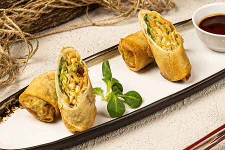 Спринг-роллы с овощами