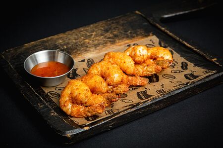 Креветки темпура