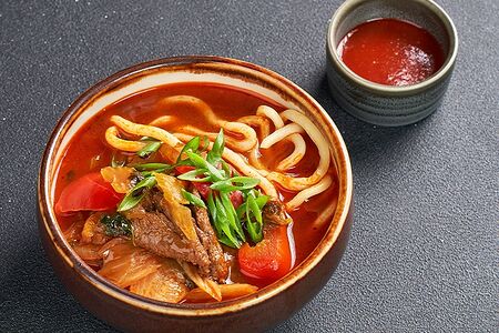 Лагман с говядиной