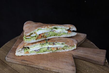 Панини с креветкой