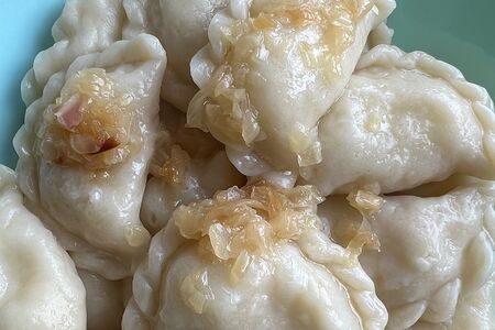 Вареники с картошкой и мясом