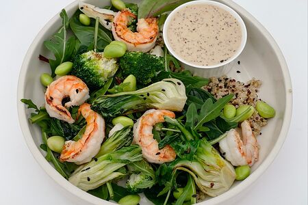 Боул с креветкой