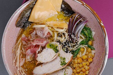 Суп сырный Рамён 