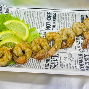 Креветки на гриле 