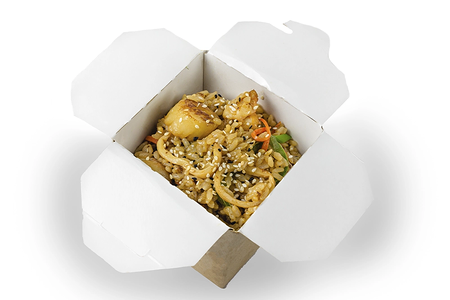 Тяхан с морепродуктами