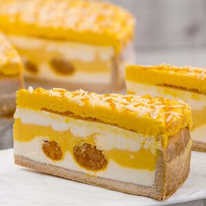 Чизкейк Манго-маракуйя