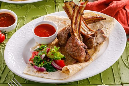 Шашлык из каре ягненка