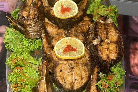 Сазан на мангале