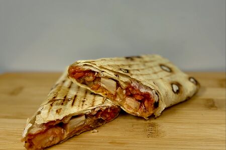 Мини-шаурма с курицей