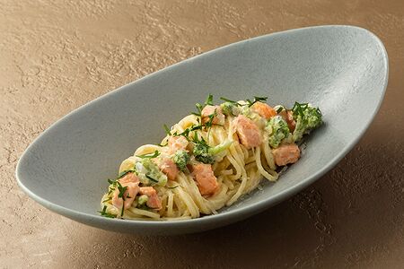 Паста Грин сальмон