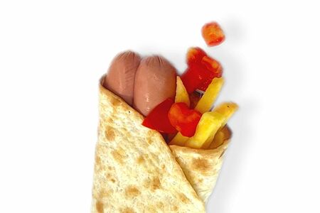 Завертон С сосисками