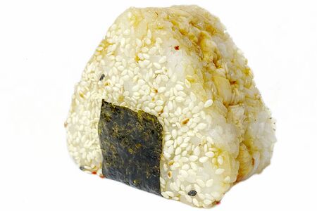 Онигири с курицей терияки