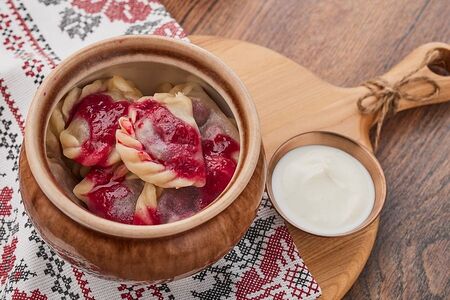 Вареники с вишней