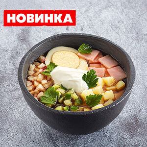 Окрошка Домашняя на квасе