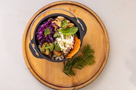 Котелок с курицей